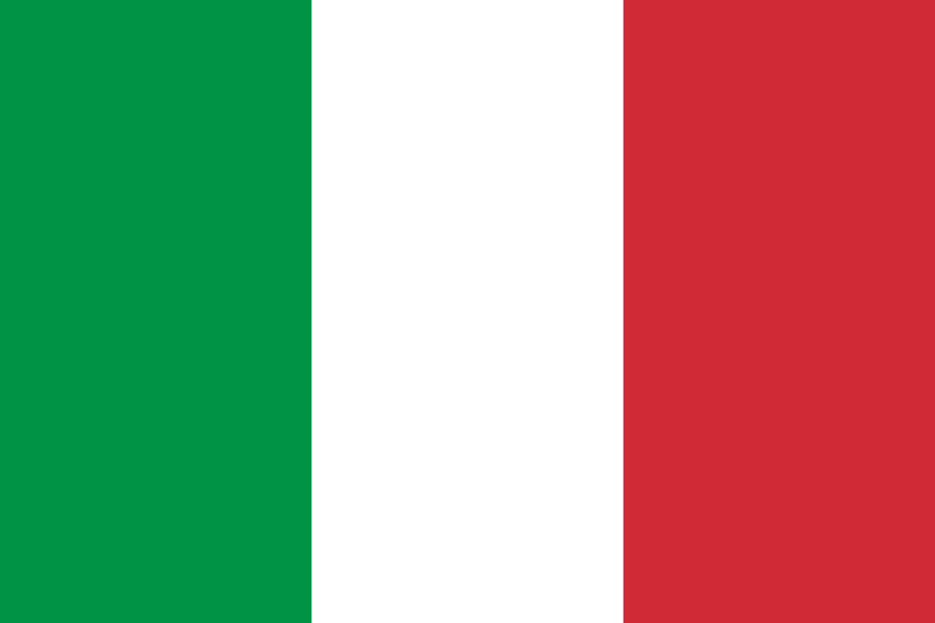 Drapeau de l’Italie